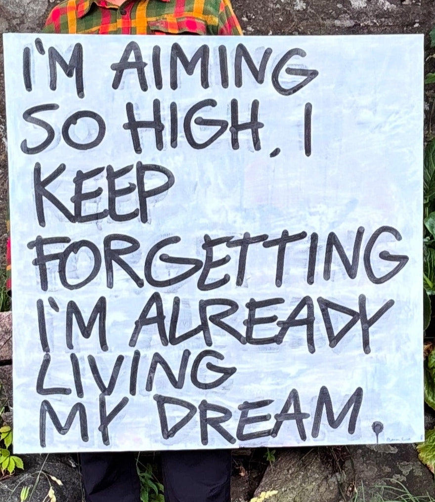 Aiming so high - Canvas