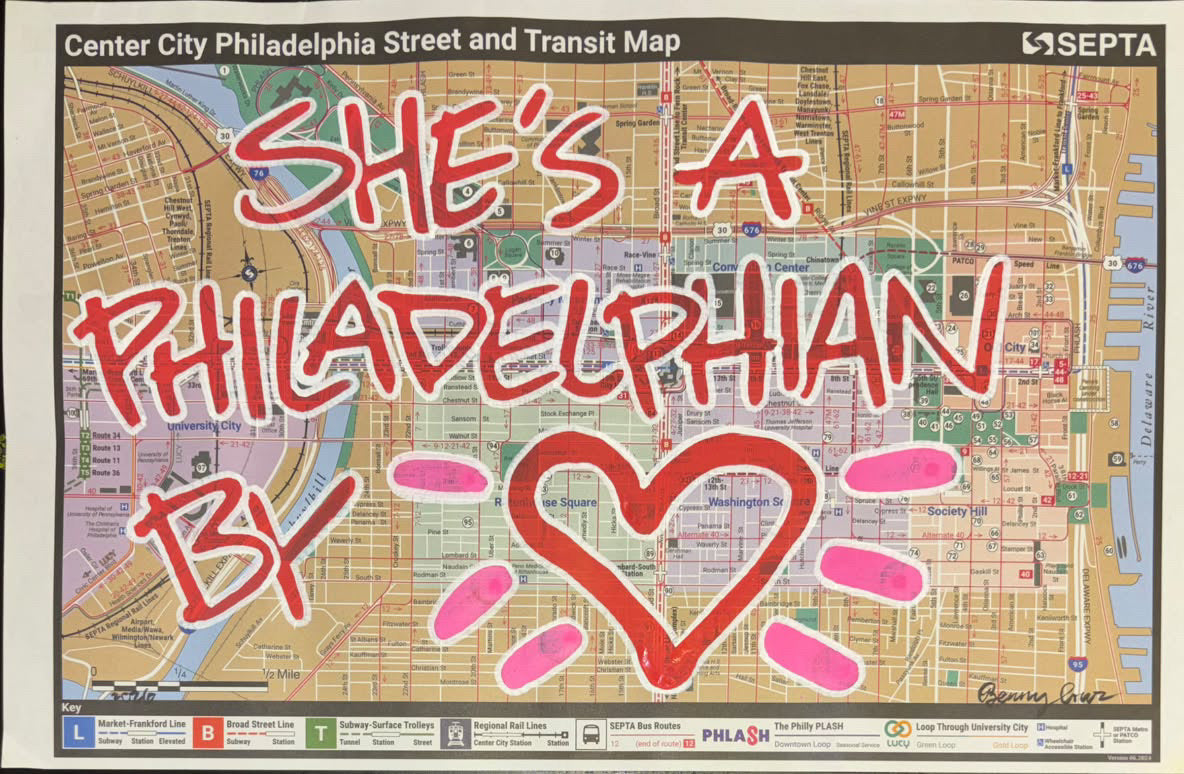 PHILLY - She’s a Philadelphian by <3