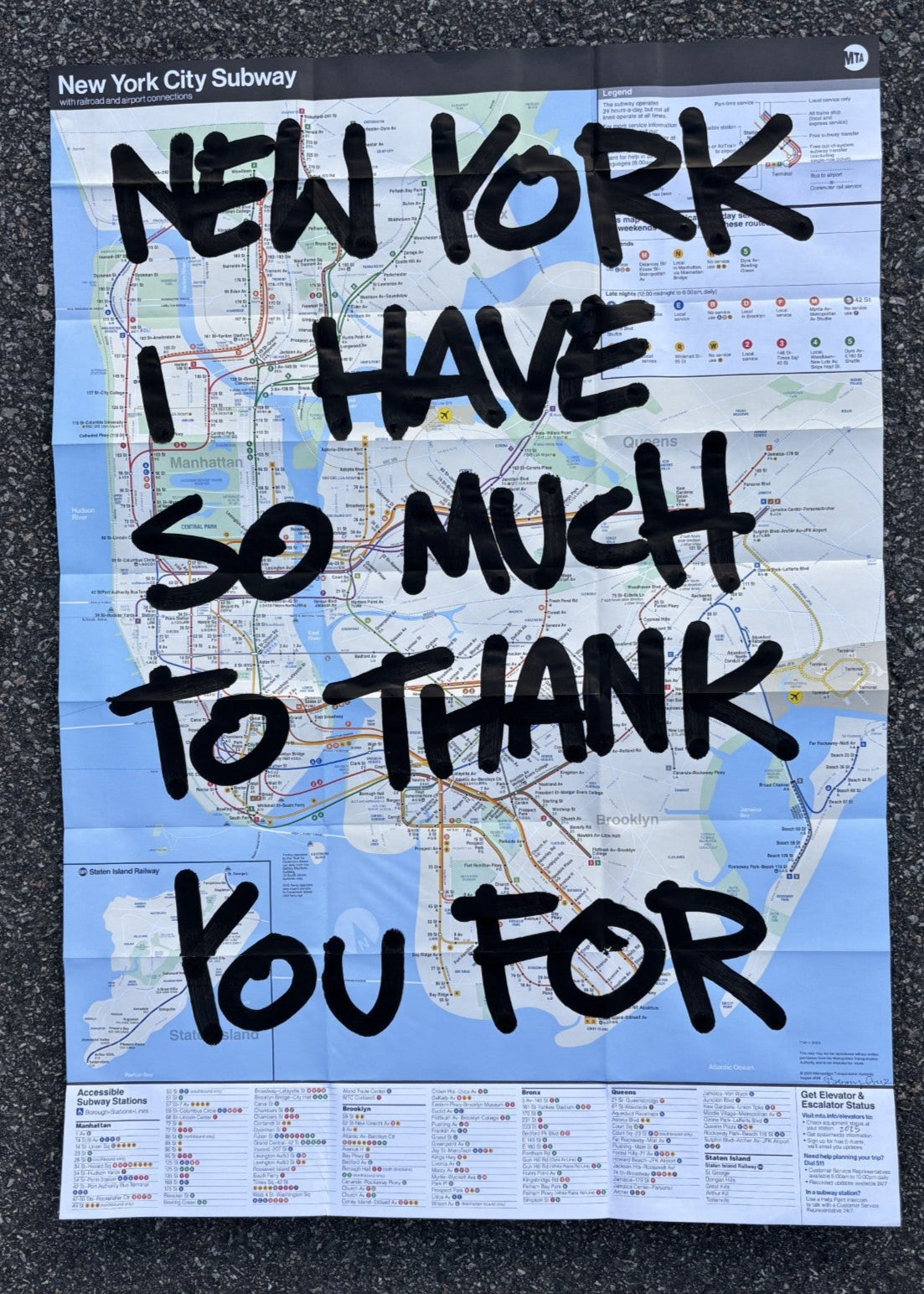 NEW YORK I HAVE SO MUCH TO THANK YOU FOR