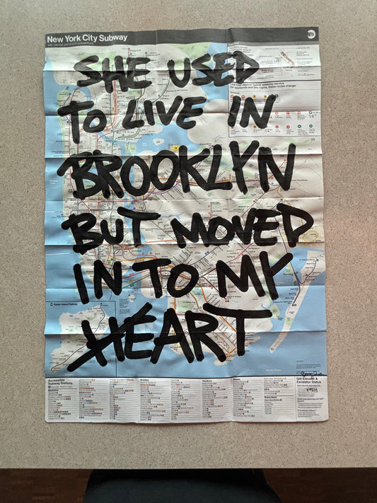 SHE USED TO LIVE IN BROOKLYN
