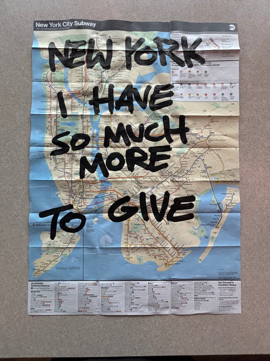 SO MUCH MORE TO GIVE