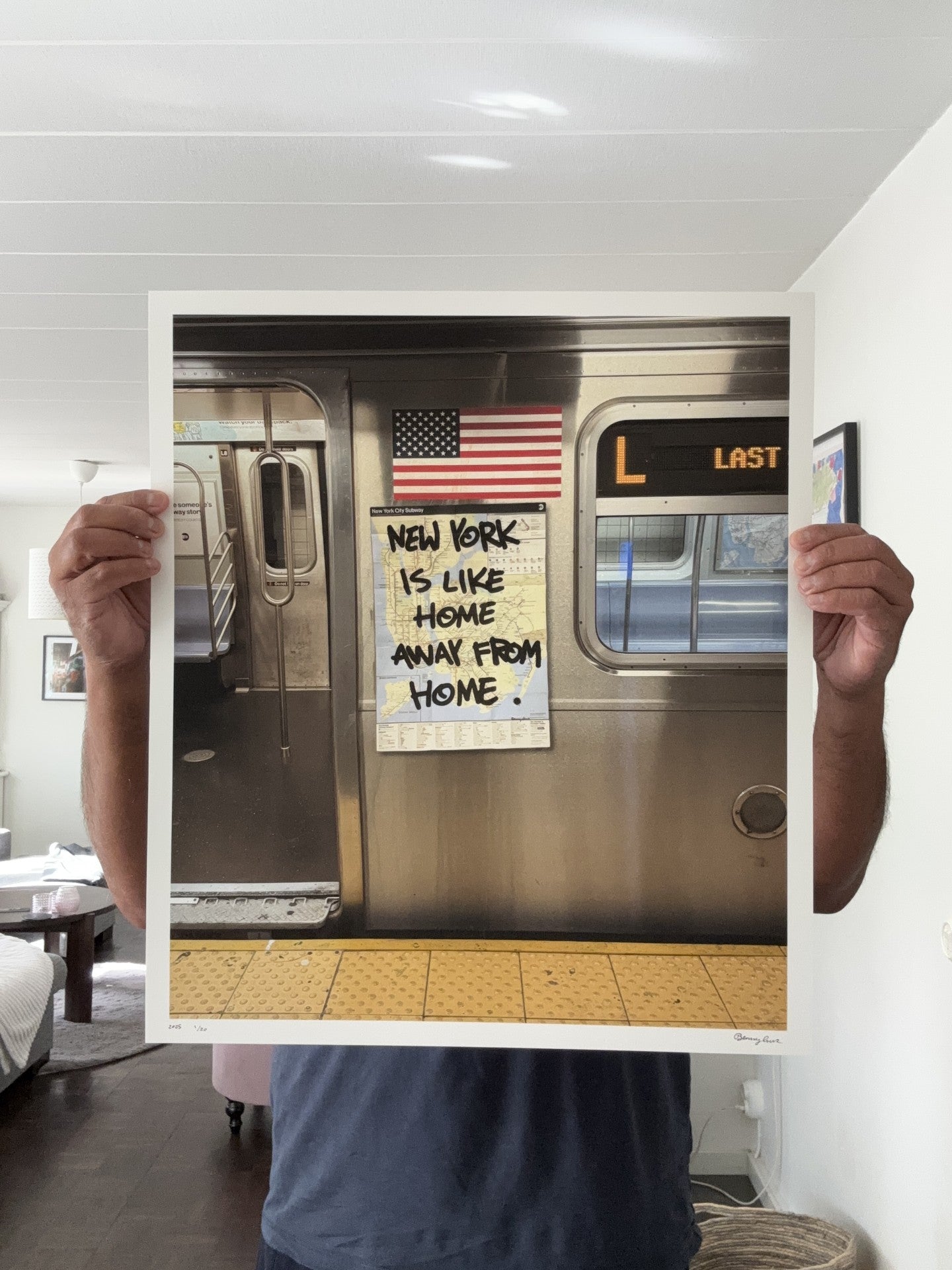 New York is like home - Limited edition print