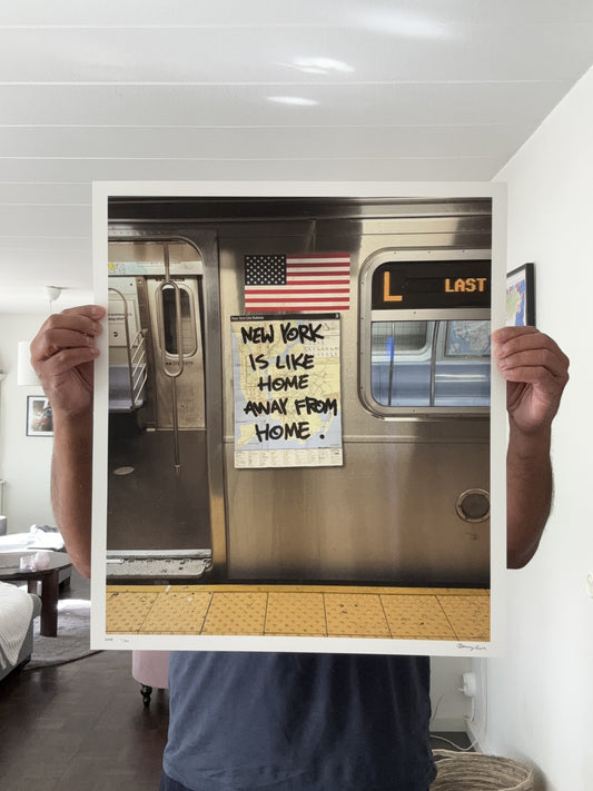 New York is like home - Limited edition print