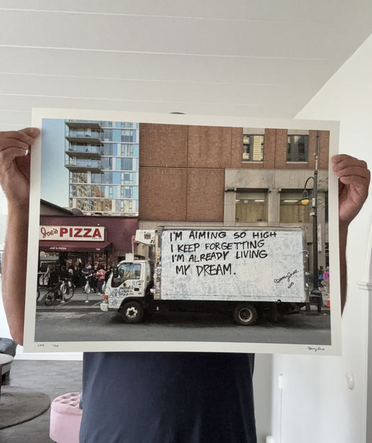 Aiming so high - Limited edition print