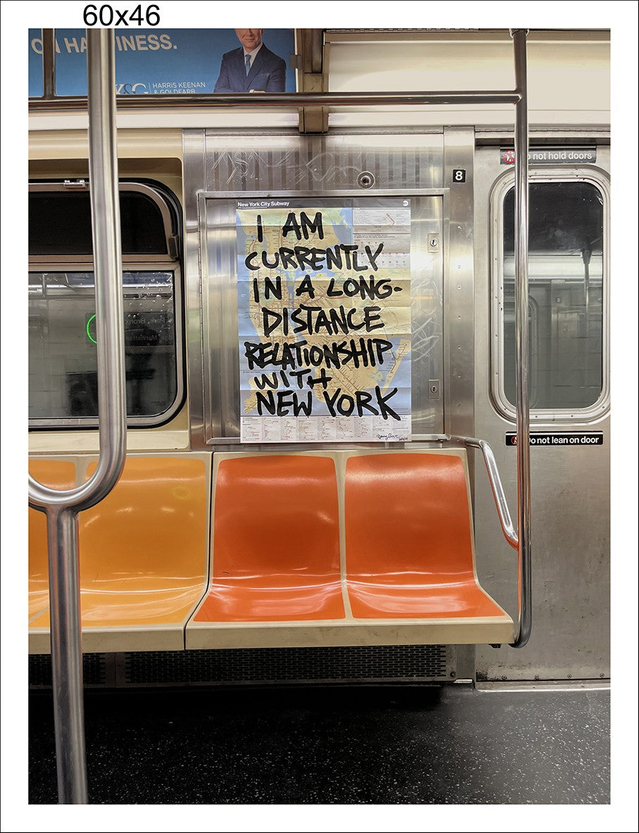 Long distance relationship - Limited edition print