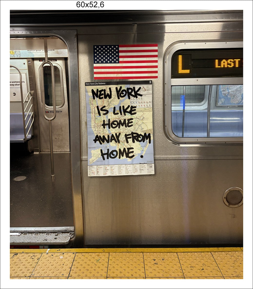 New York is like home - Limited edition print