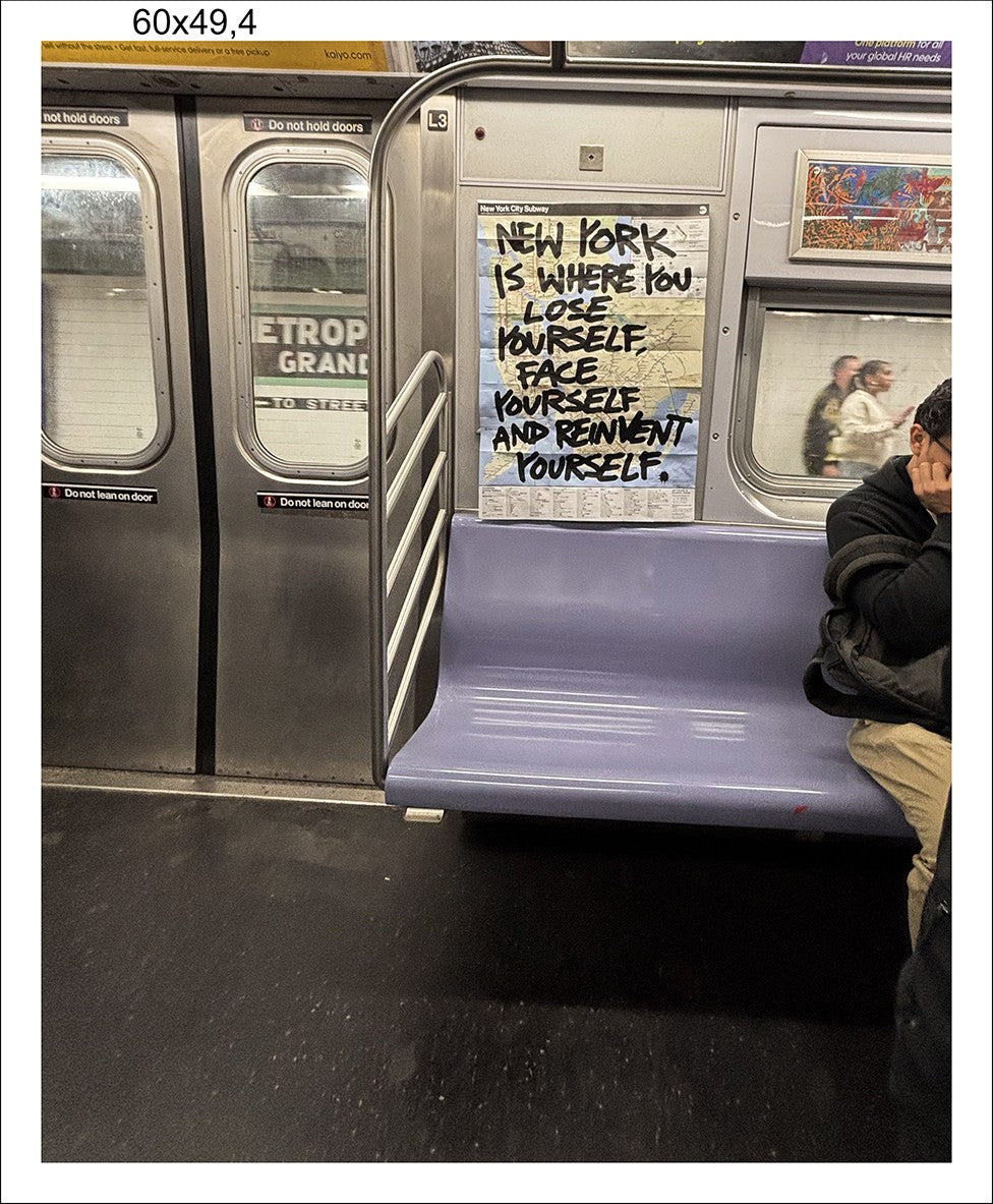 New York is where you - Limited edition print